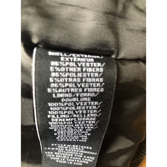 Black Grey Hooded Toggle Coat Size 3T - Picture 6 of 8